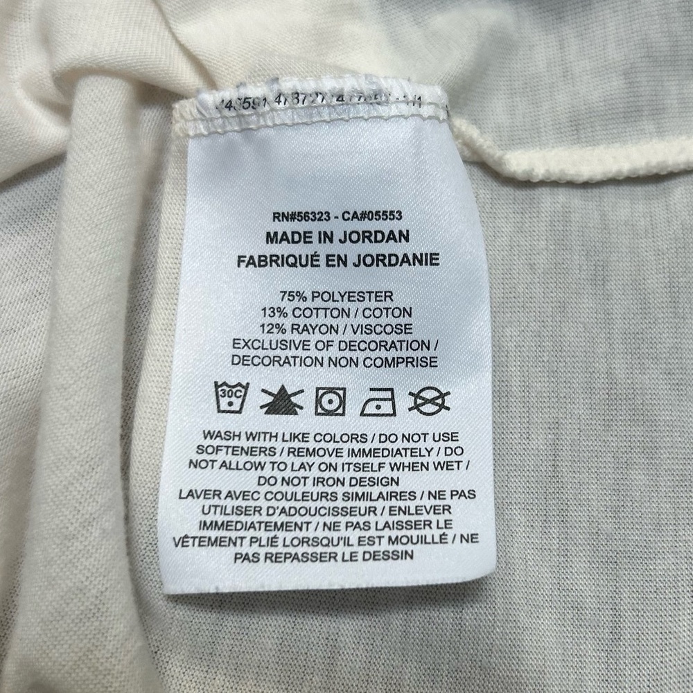 Nike Women's Lightweight Cream Off-White Muscle Tank Top- Size M - Picture 6 of 8